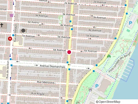 Location of le Godot at 5145 Wellington St, Verdun