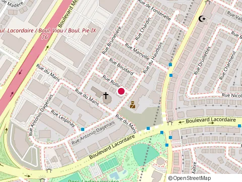 Location of le Groupe Dambrosio at 7634 Rue Rollin, Saint-Léonard
