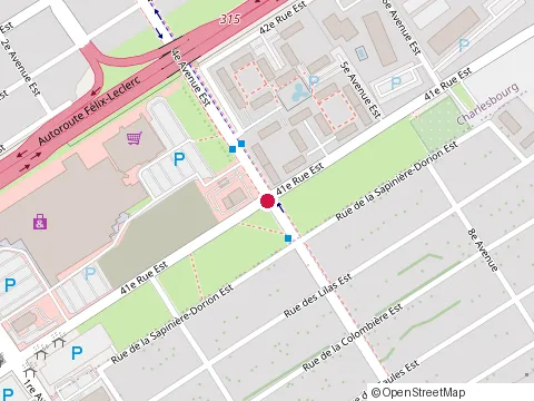 Location of le Groupe Harnois Inc at 4105 4E Ave E, Québec