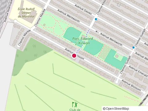 Location of le Groupe Ibuild Inc. at 5754 avenue Blossom, Cote Saint-Luc