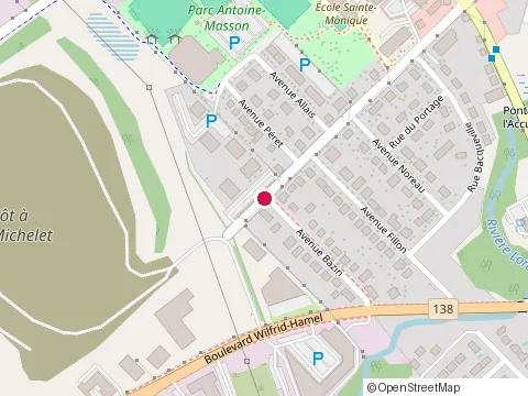 Location of le Groupe Pro-Expert Inc. at 2325 avenue Bazin, Québec