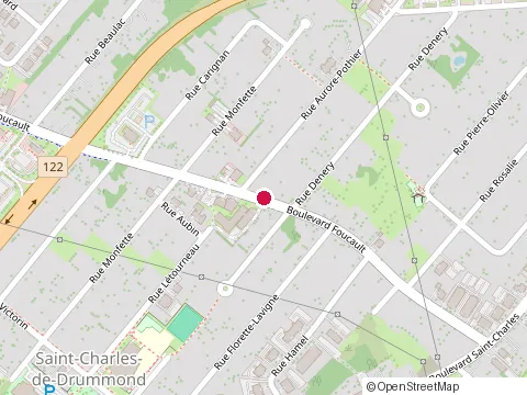 Location of le Groupe Sh at boulevard Foucault 680, Drummondville