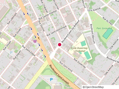 Location of le Groupe Uni-Vie Inc. at 960 Bd Jean-de Brébeuf, Drummondville