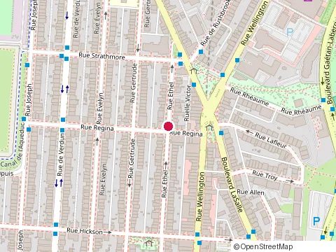 Location of le Henry at 3624 Rue Éthel, Verdun