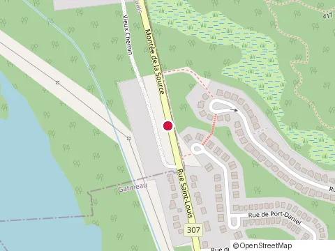 Location of le Jardin des Copains at 2947 Rue Saint-Louis, Gatineau