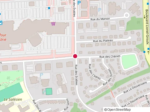 Location of le Josephine at 2940 Rue des Chenes, Sherbrooke