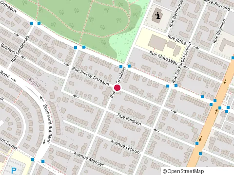 Location of le Labo des Saveurs at 8655 Rue de Grosbois, Montréal