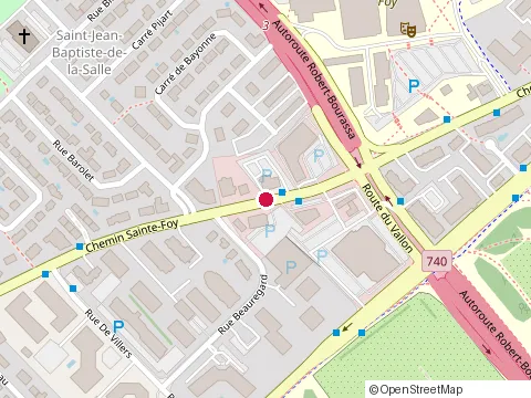Location of le Lagon Bleu at 2510 Chemin Sainte-Foy, Québec