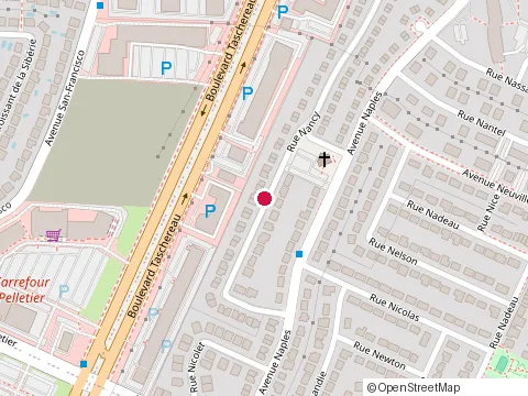 Location of le Lovers Nightclub at 8245 Taschereau Blvd Local A16, Brossard