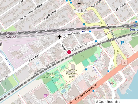 Location of le Luxe Lave Auto at 90 Avenue Charbonneau, Vaudreuil-Dorion