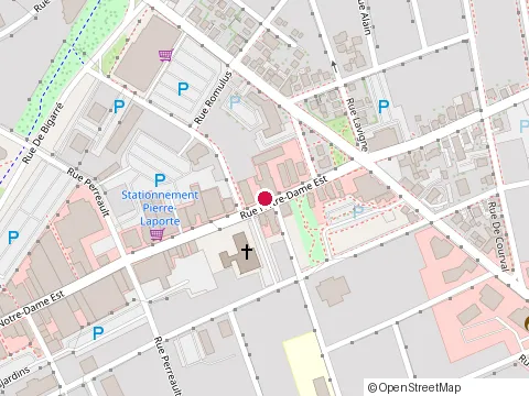 Location of le Luxor at 213 Rue Notre-Dame E, Victoriaville