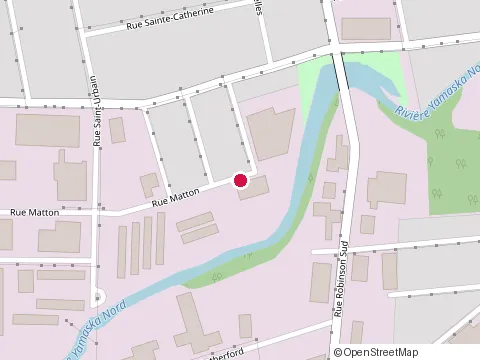 Location of le Magasin Général at 327 Rue Matton, Granby