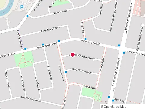 Location of le Maitre Moustiquaire at 1506 de Chateauguay, Chambly