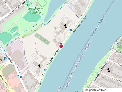 Location of le Maria Chapdelaine at 300 Place Juge-Desnoyers, Laval