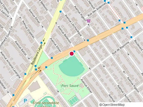 Location of le Max-Rupp at 4500 boulevard Henri-Bourassa E, Montréal-Nord