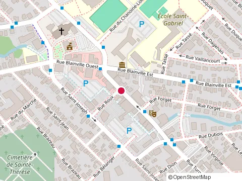 Location of le Menu Festin at 40 Rue Turgeon, Sainte-Thérèse