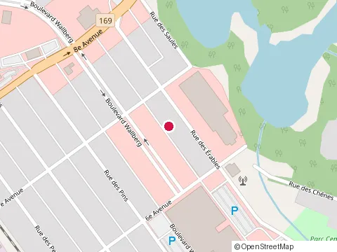 Location of le Meteore at 1490, Boul Wallberg, Dolbeau-Mistassini
