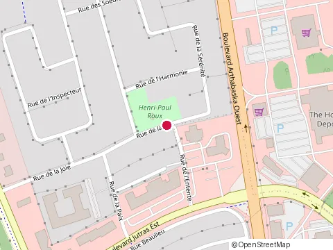 Location of le Nash'Ville Victoriaville at 650 Bd Jutras E #90, Victoriaville