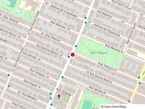 Location of le Nomade, Prêt-À-Manger at 306 Rue Fleury O, Montréal