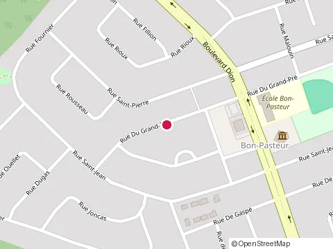 Location of le P'Tit Béret at 515 Rue du Grand Pré, Matane
