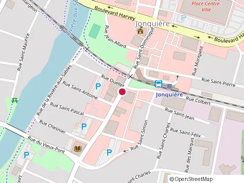 Location of le P'Tit St-Do at 2477 Rue Saint-Dominique, Jonquière