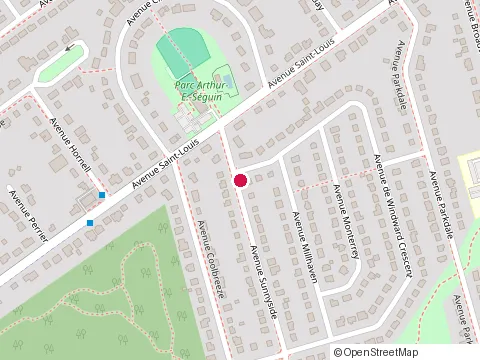 Location of le Pen Castel Inc at 157 Sunnyside Ave, Pointe-Claire