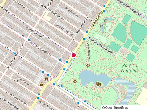 Location of le Petit Coin Dumpling at 1201 Rue Rachel E, Montréal