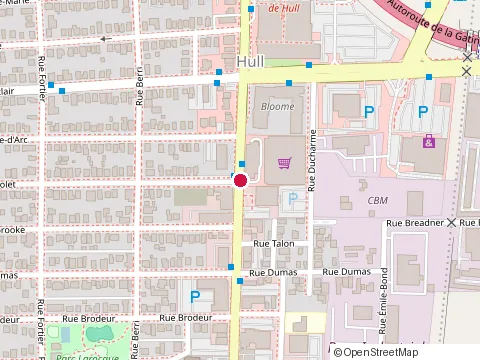 Location of le Petit Saigon at 277 Boulevard Saint-Joseph A, Gatineau
