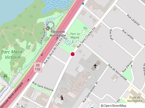 Location of le Petit Sao (Vieux Longueuil) at 267 Rue Saint-Charles O, Longueuil