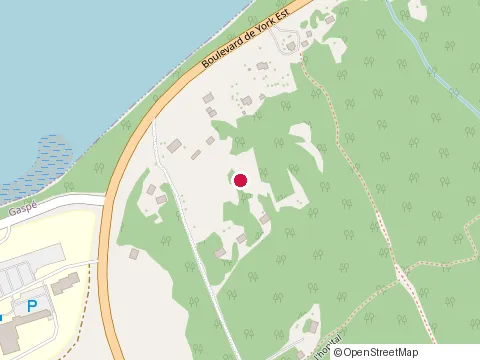 Location of le Phénix at 55 Boulevard de York E, Gaspé