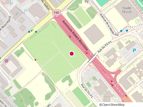 Location of le Philippe at 992 Avenue Roland-Beaudin, Québec