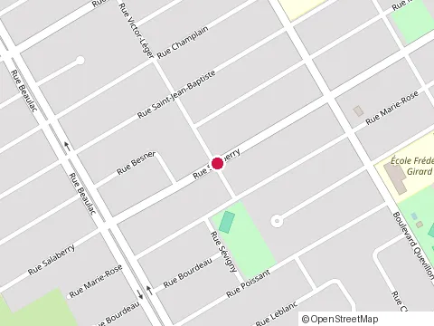 Location of le Protecteur d Asphalte Inc at 488 Rue Salaberry O, Salaberry-de-Valleyfield