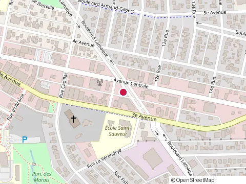 Location of le Rafiot at 536 3E Av, Val-d'Or