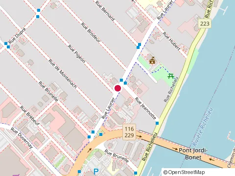 Emplacement de le Roi Shish-Taouk au 600 Boulevard Sir Wilfrid Laurier, Beloeil