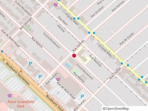 Location of le Royal Zone at 3565 Taschereau Blvd, Saint-Hubert