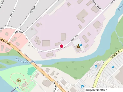 Location of le Saint Ben'S at 550 98E Rue, Saint-Georges