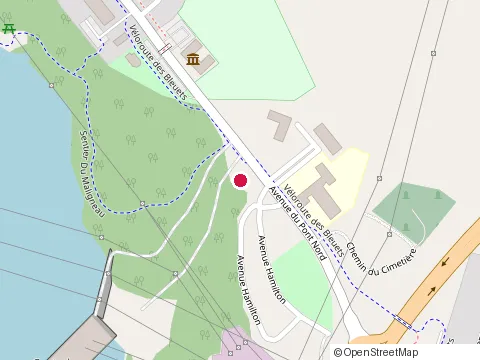 Location of le Saint-Crème at 1657 Avenue du Pont Nord, Alma