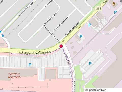 Location of le Shack Sportif Neufchâtel at 4605 Bd de l'Auvergne, Québec
