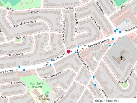 Location of le Shawarman at 4725 A Blvd. Samson, Laval