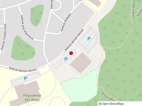 Location of le Sous-Bois at 20 Chem. du Mont Ti Basse, Baie-Comeau