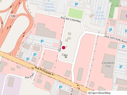 Location of le Specialiste at 49 Rue Yvon, Granby