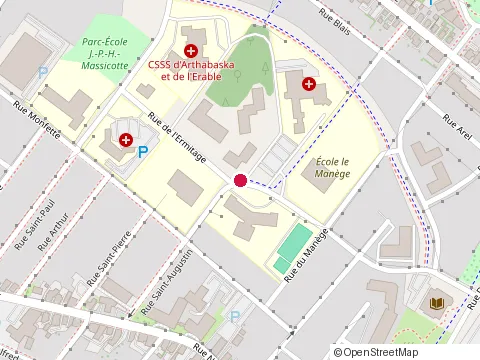 Location of le Tandem Ecole Secondaire at 20 de l'Ermitage, Victoriaville