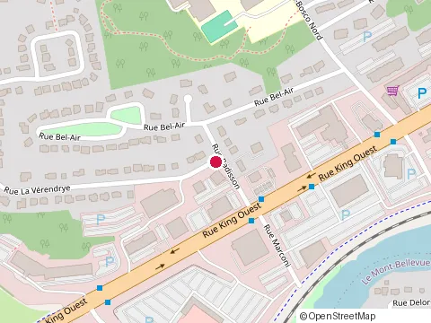 Location of le Valet Enr at 3620 Rue la Verendrye, Sherbrooke