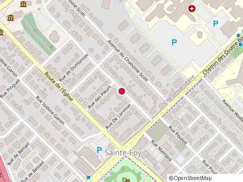 Location of le Verger, Centre Communautaire en Santé Mentale at 934 avenue du Chanoine-Scott, Québec