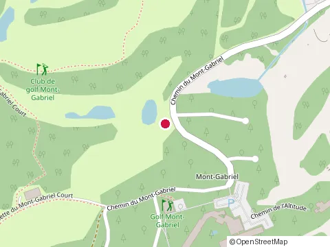 Location of le Victor at 1699 chemin du Mont-Gabriel, Sainte-Adèle