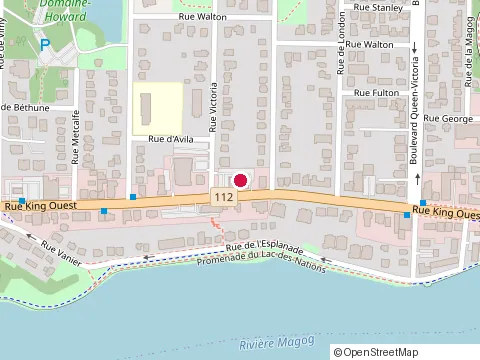 Location of le Vintage 5080 Inc. at 1112 Rue King Ouest, Sherbrooke