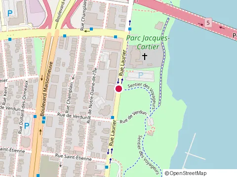 Location of le We at 45 Rue Saint-Jacques, Gatineau