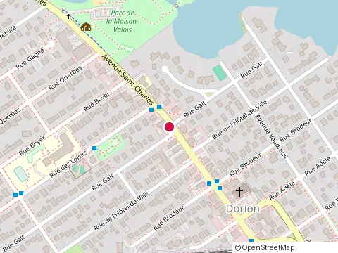 Location of Lebeau Vitres d'Autos Vaudreuil-Dorion at 245 avenue Saint-Charles, Vaudreuil-Dorion