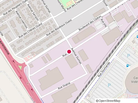 Location of Lebel Mécanique Auto Inc. at 4-360 Rue Joly, Québec