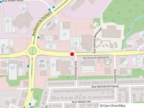 Location of Leclerc International (Auto) at 4770 boulevard Industriel, Sherbrooke